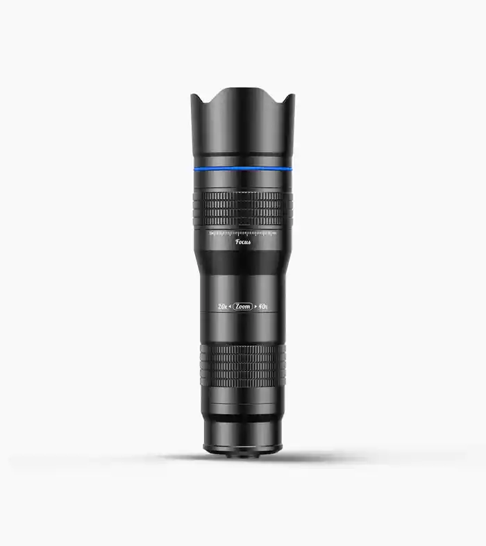 Apexel HD 20-40X Zoom Telescope Lens with Tripod Monocular Telephoto Phone Camera Lens for IPho-ne Hua-wei All Smartphones Camping